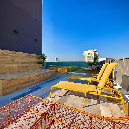 Oasis Urbano: Studio Deslumbrante Com Piscina Na Cobertura By Dabra House- Vn 03 São Paulo Zewnętrze zdjęcie