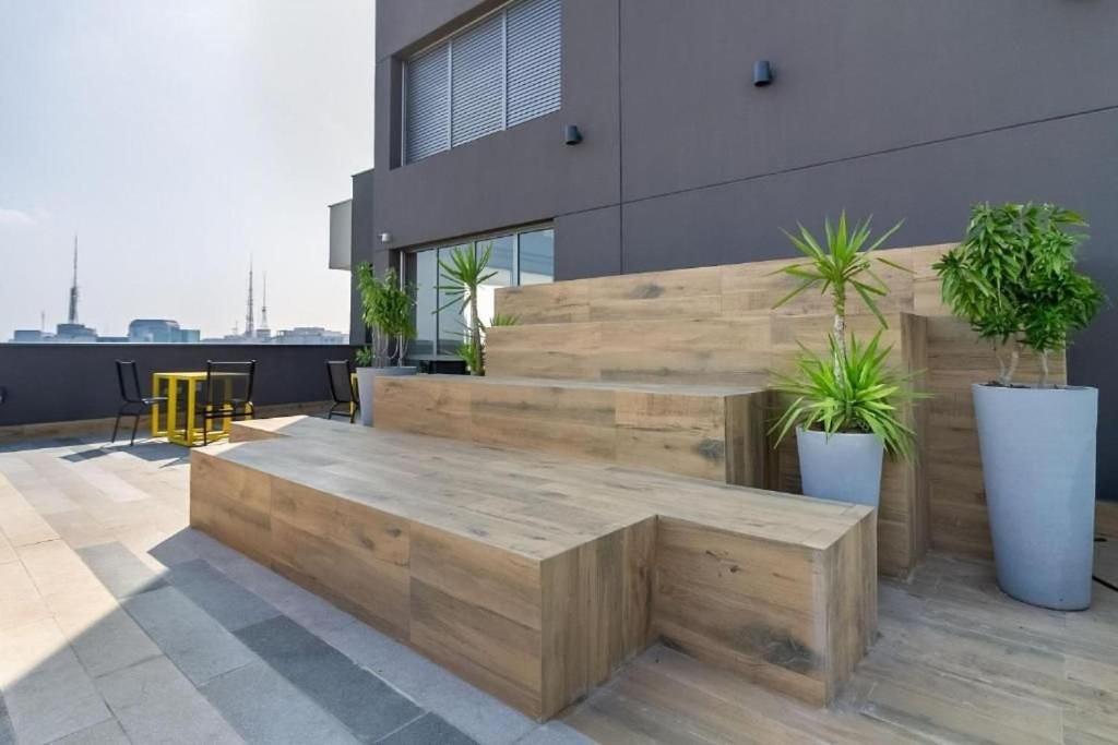 Oasis Urbano: Studio Deslumbrante Com Piscina Na Cobertura By Dabra House- Vn 03 São Paulo Zewnętrze zdjęcie